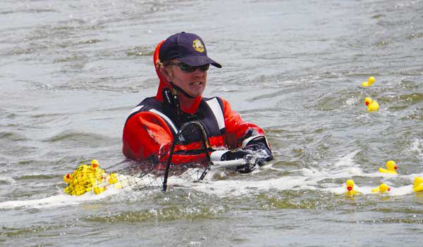 Rubber duck rescue