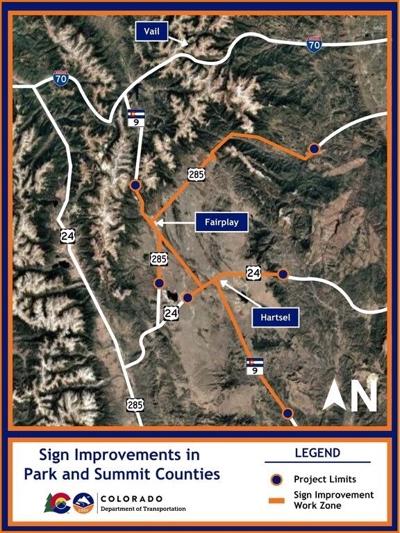 Lane closures on US 285 for sign installations | Local News | theflume.com