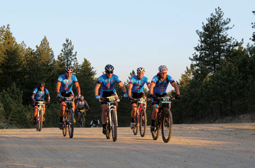 Topping the hill