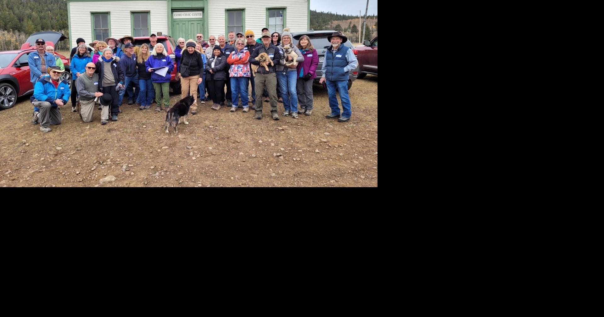 Author Mark Hanson leads Park County Historical Society Tour of Tarryall Valley
