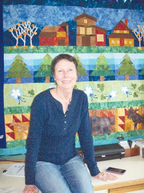 Quilt winner in Bailey