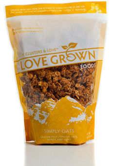 Healthy cereals, granola and grains