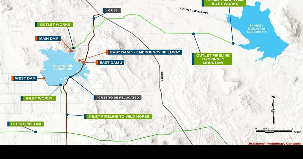 Wild Horse Reservoir will provide a recreational resource for Park