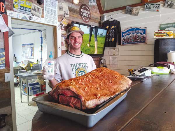 Prime rib and hand sanitizer special