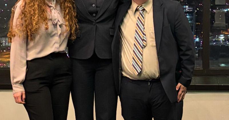 Three Franklin College students compete at Keating Competition