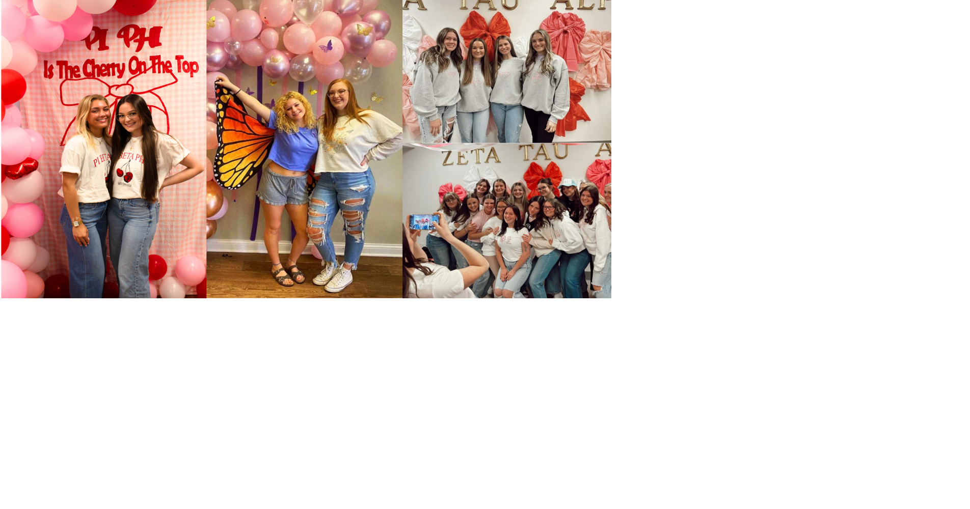 A different path to Greek Life: students share their experiences with COB