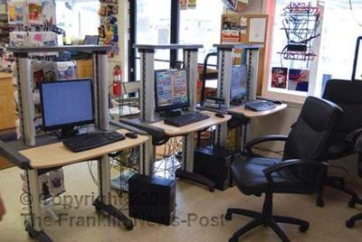 Counterfeit merchandise, gambling devices seized