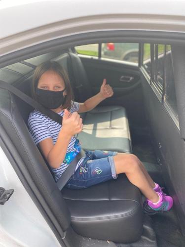 Students receive ride along in patrol car