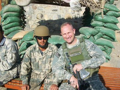 'That mortar blast should have killed me'