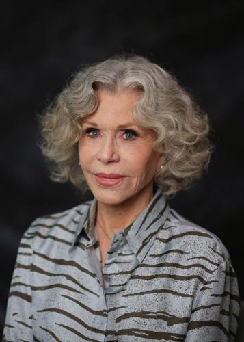Actor and activist Jane Fonda attends an interview with Reuters in New York
