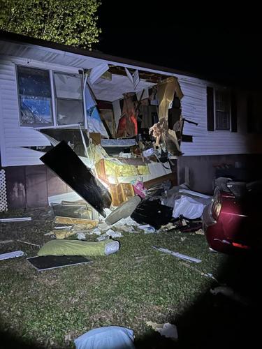Franklin County car-into-house crash 4.23.2024