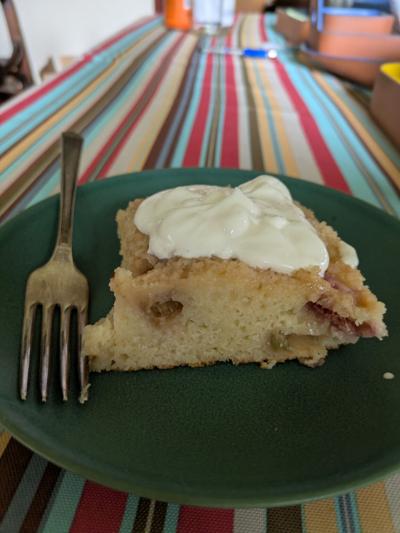 Rhubarb is great for making pies, cakes, and crisps. Its tart flavor adds a nice zing to jams and jellies, too.