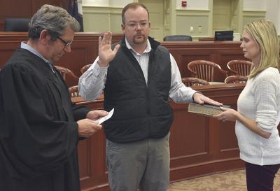 Ronnie Mitchell Jr. takes oath