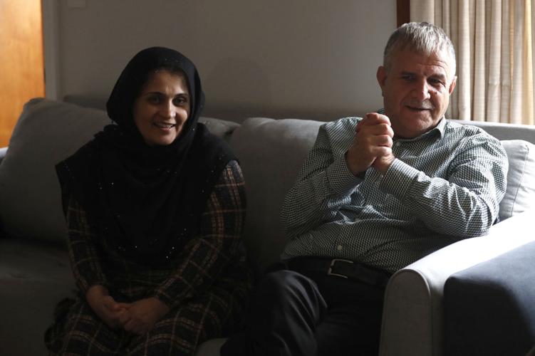 Afghan family reunited
