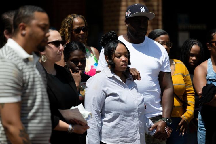 Family members of Erin Strotman’s victims