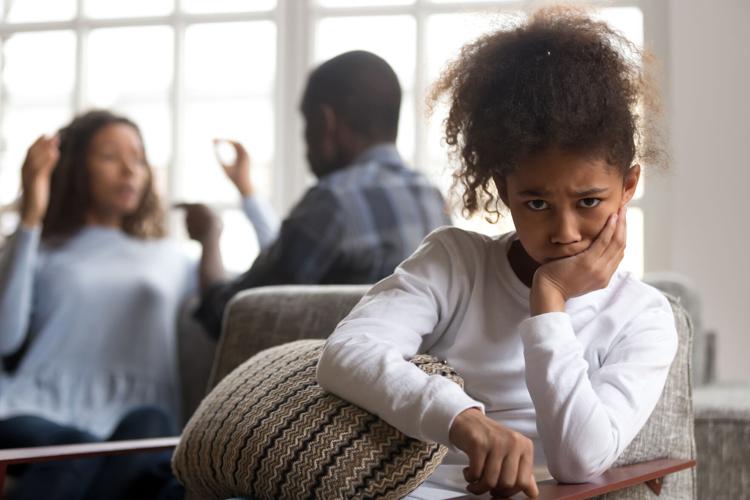 Studies show that children who witness parents arguing and fighting face developmental consequences.