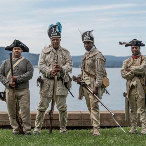 First Rhode Island reenactors