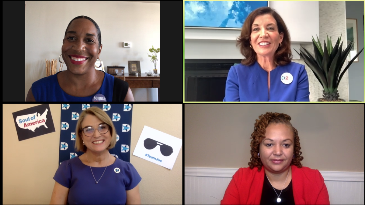 Hochul joins Dem convention event