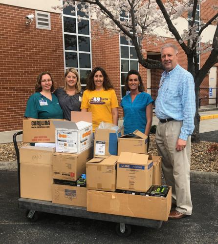 PPE donation from Ferrum to Carilion