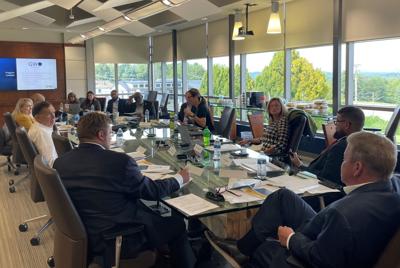 New College Institute board meeting