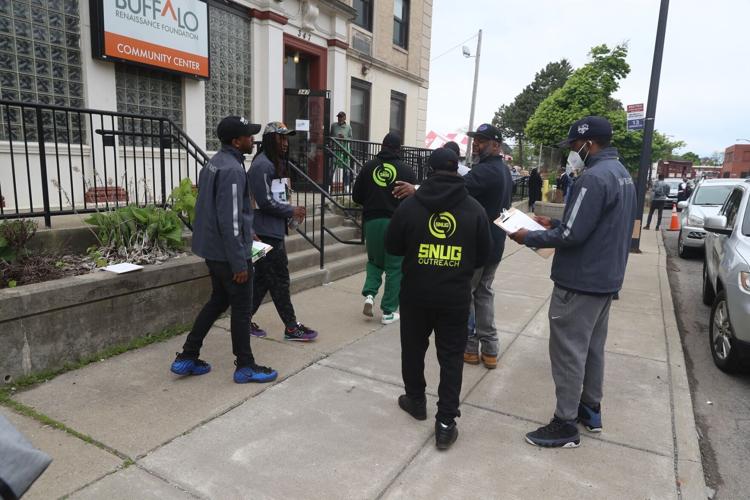 SNUG members canvasing the East Side Hickey