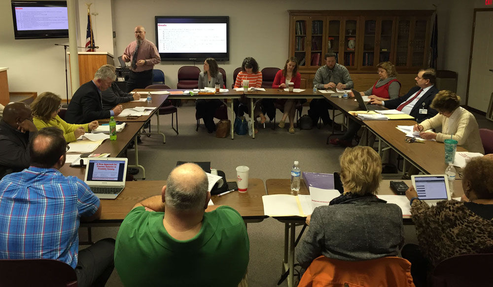 New salary structure  would give teachers  $784 yearly increase