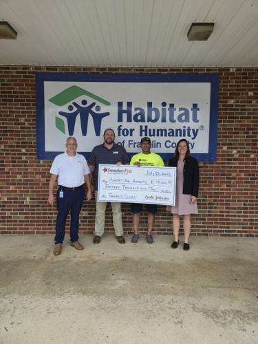 Freedom First grant - Habitat for Humanity of Franklin County