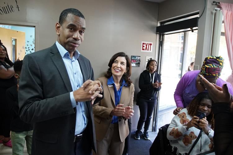 With Rochester Mayor Malik Evans