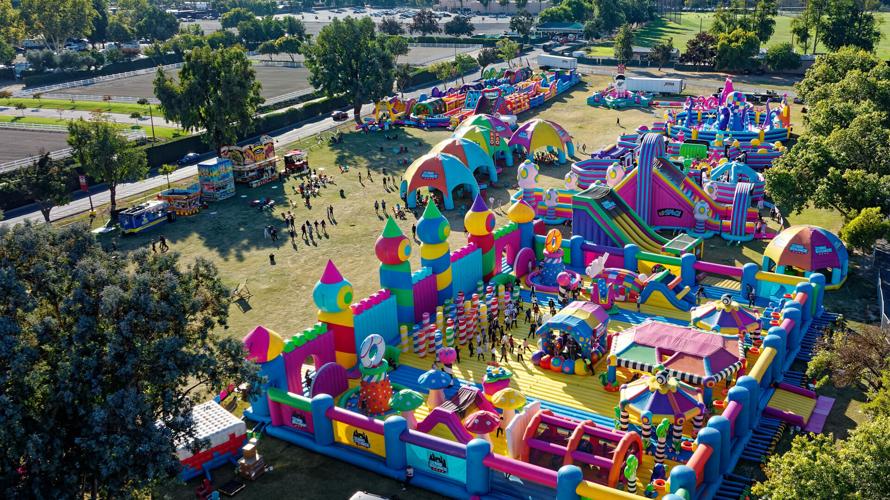 World's largest bounce house
