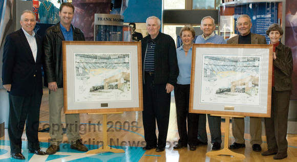 Hart's print depicts Tar Heels' tradition