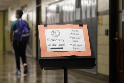 Covid-19 precautions remain Akron High School (copy) (copy)