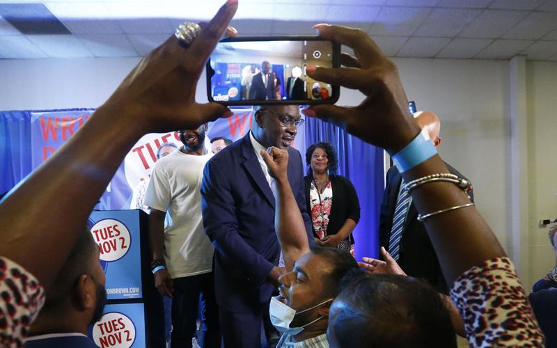 Brown on the campaign trail