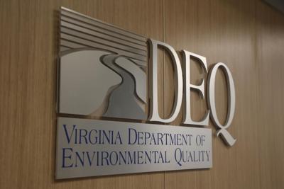 Virginia DEQ sign