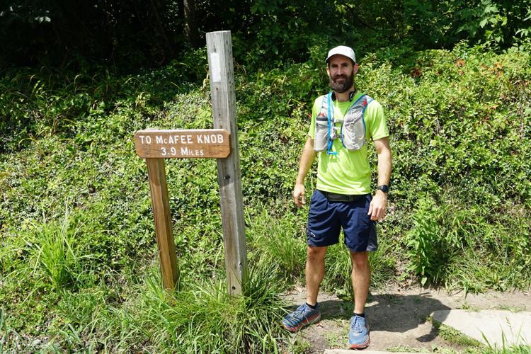 Tim Lewis and McAfee Knob