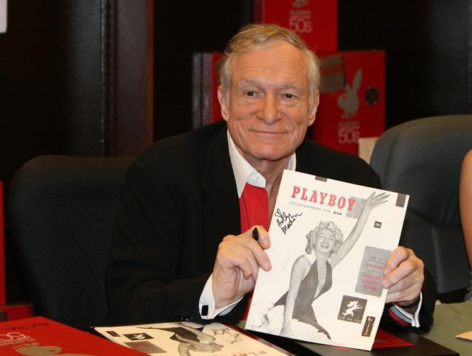 Hugh Hefner in a 2007 file image.