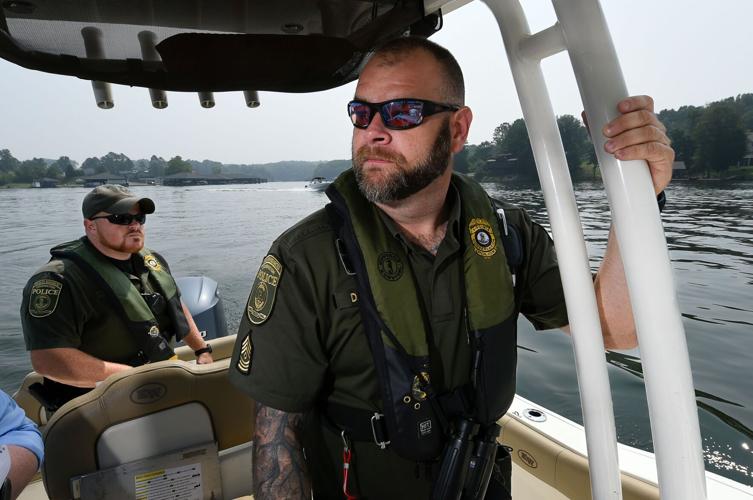 Virginia Department of Wildlife Resources 1st Sgt. Tim Dooley (right) and Officer 1st Class Shane Wilso (copy)