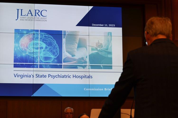 JLARC met on Dec. 11 to discuss a report on state psychiatric hospitals.