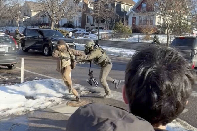 Immigration Enforcement Minnesota Pretti Videos