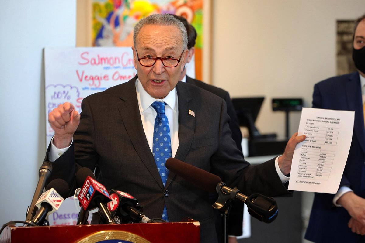 Senate Majority Leader Charles Schumer