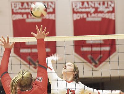 Eagles fall in Blue Ridge volleyball finals