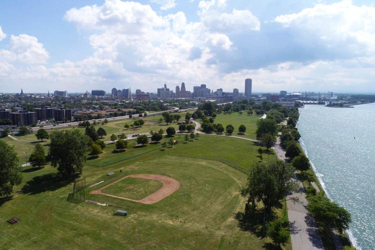 Centennial Park aerial