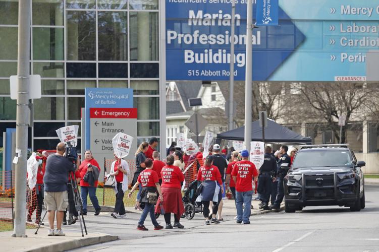 Mercy Hospital strike