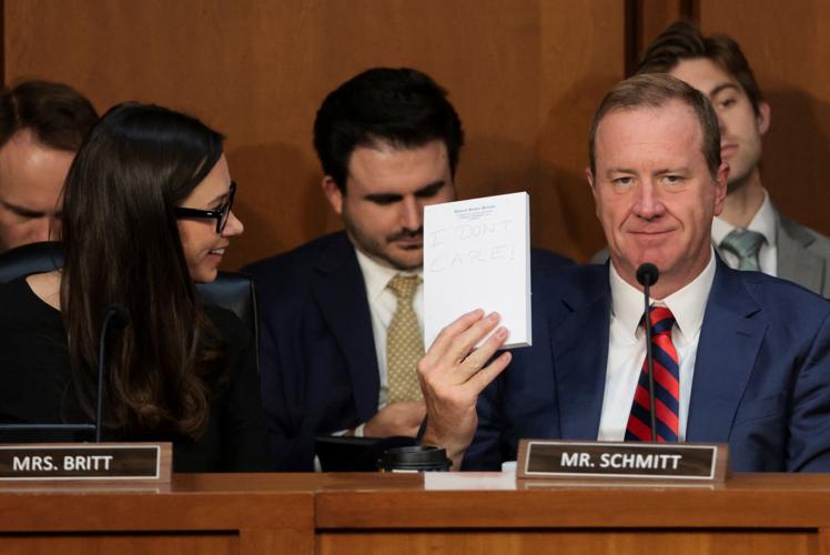 U.S. Senate Judiciary Committee vote on nomination of Acting Attorney General Blanche to be attorney general, in Washington