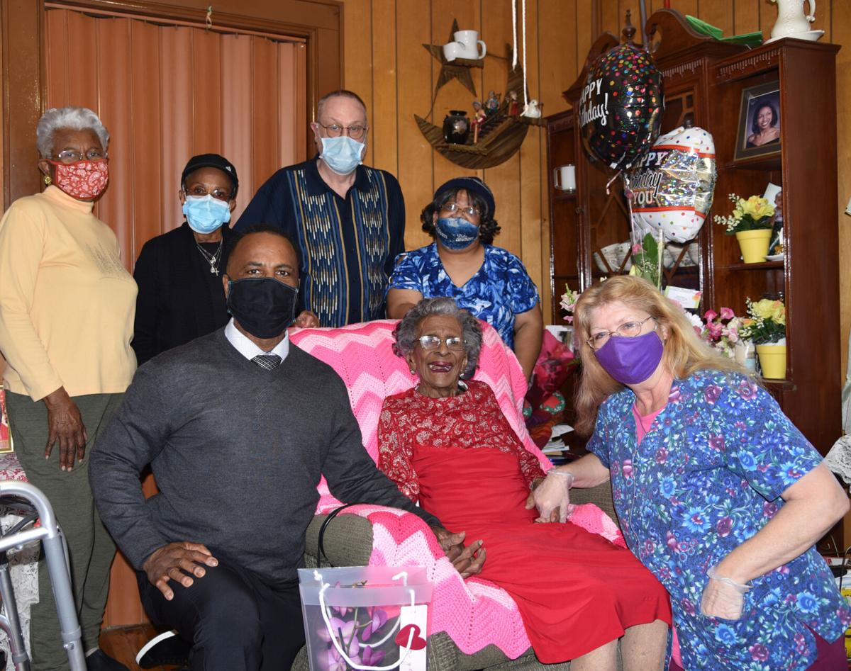 Rubie Meadows celebrates 103 with family, friends