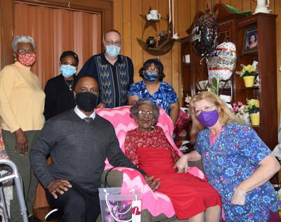 Rubie Meadows celebrates 103 with family, friends