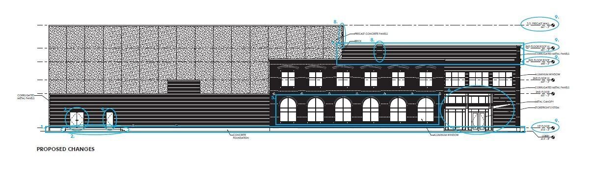 Niagara Studio north elevation