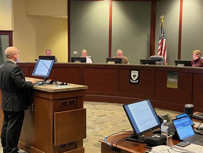 Franklin County Deputy County Administrator and Director of Finance Brian Carter