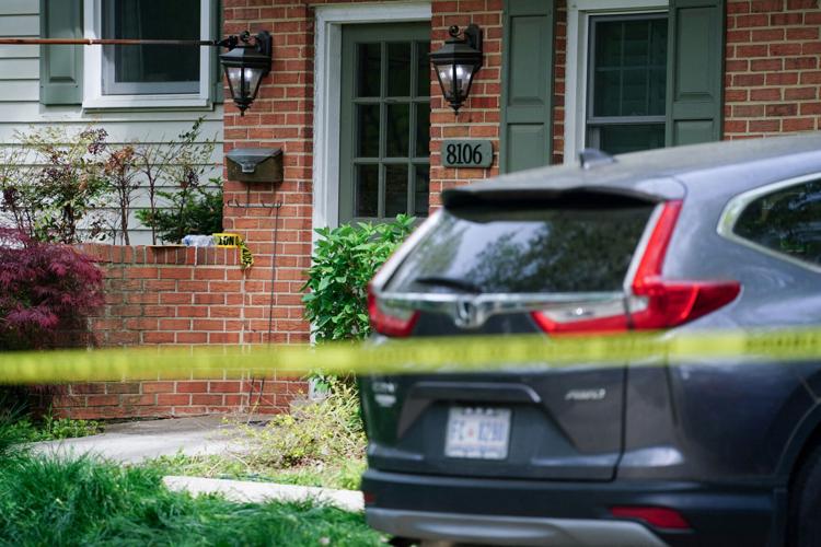 Views at the home of former Virginia Lieutenant Governor Justin Fairfax, after he shot and killed his wife Cerina Fairfax and himself, according to police
