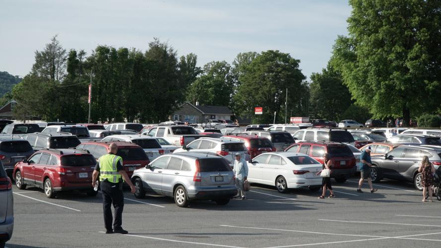 Parking at 2022 FCHS graduation