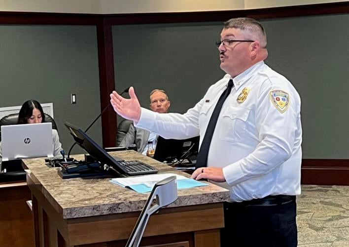 Franklin County Fire Marshal Andy Pendleton